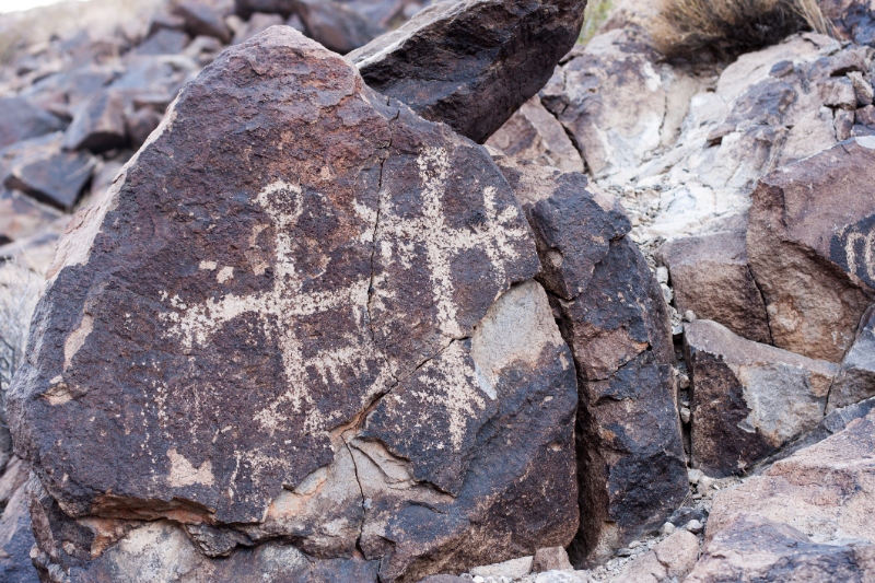 Native American rock art